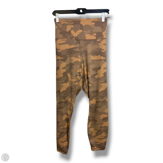 Athletic Leggings By Lululemon In Camouflage Print, Size: 20