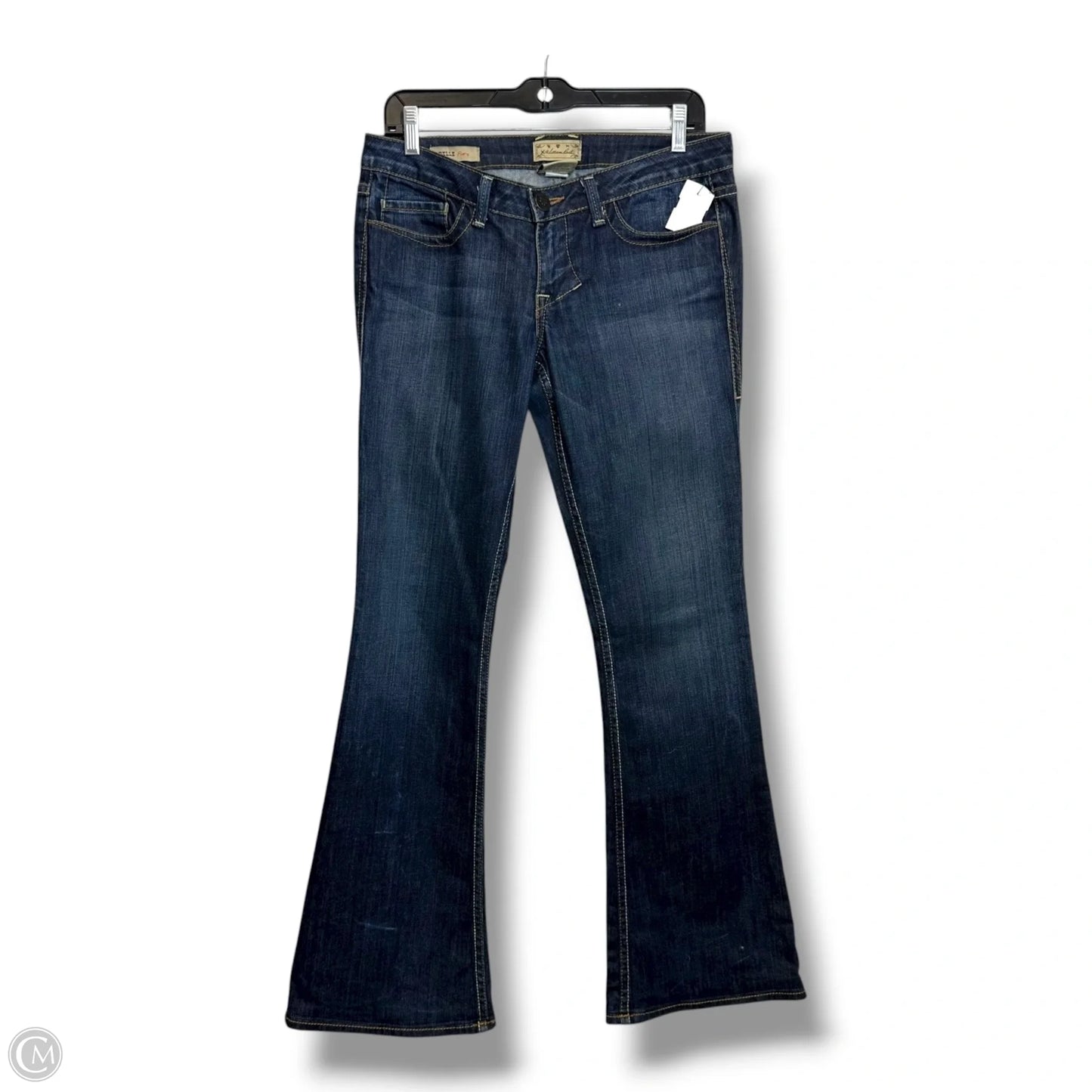 Jeans Flared By William Rast In Blue Denim, Size: 6