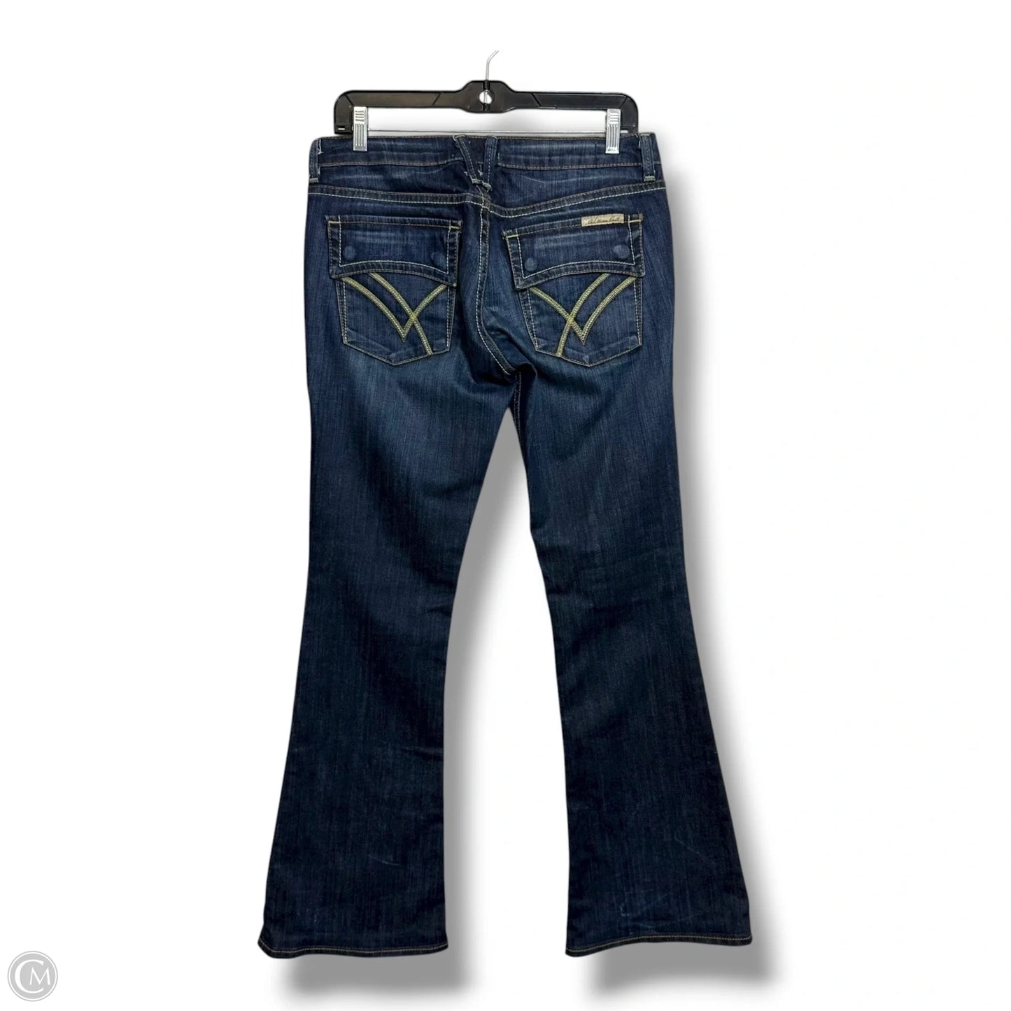 Jeans Flared By William Rast In Blue Denim, Size: 6