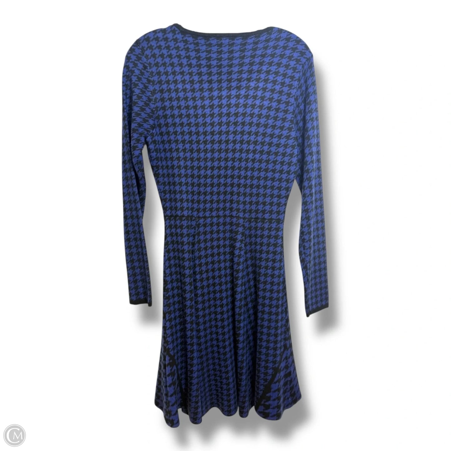 Dress Casual Short By Calvin Klein In Blue, Size: M