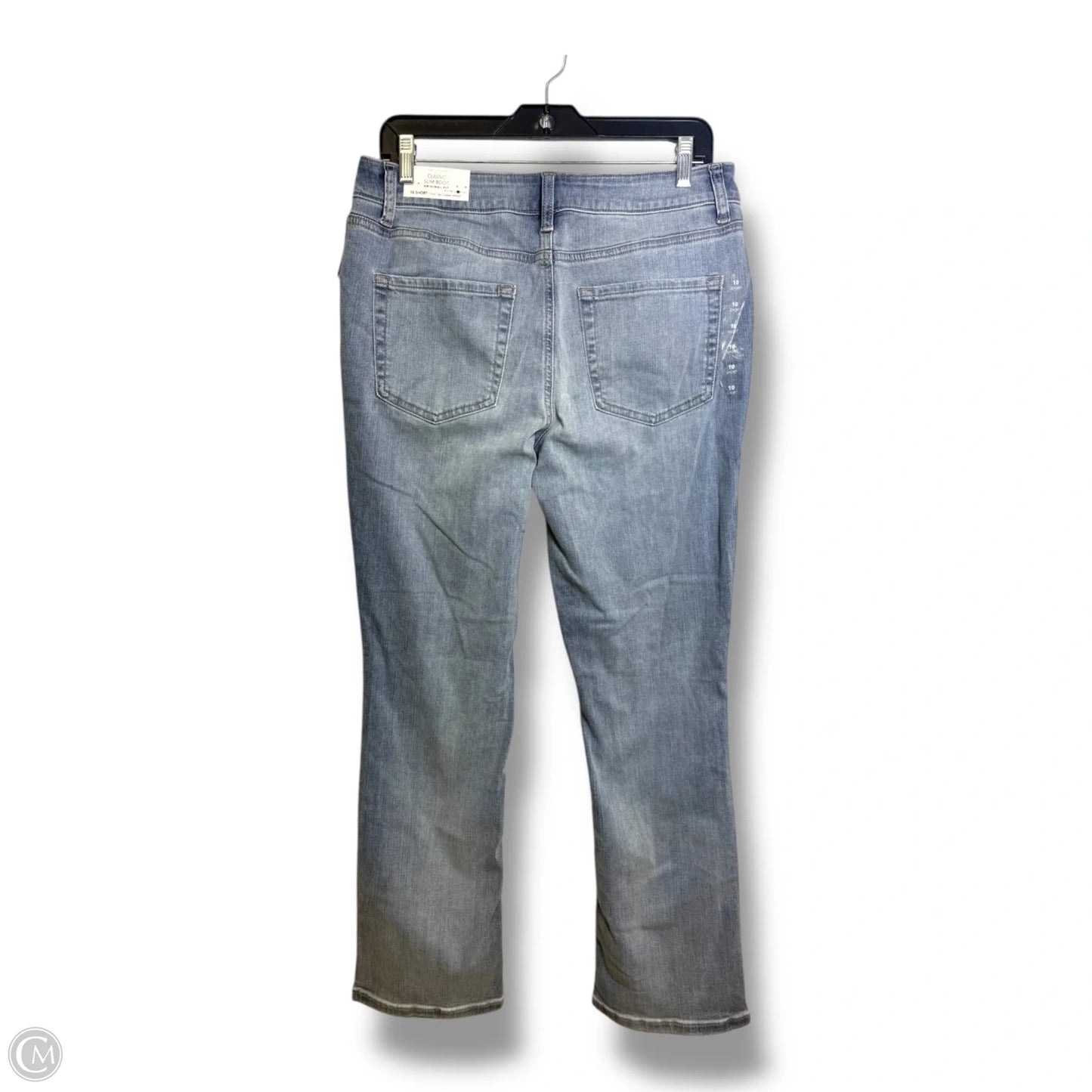 Jeans Straight By Maurices In Blue Denim, Size: 10S