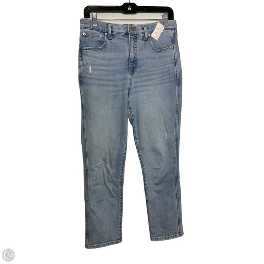 Jeans Straight By J. Crew In Blue Denim, Size: 6