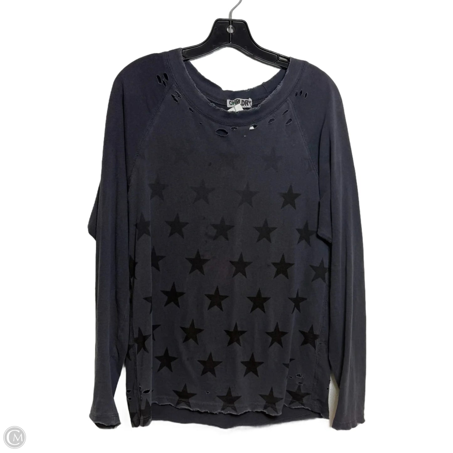 Top Long Sleeve By Clothes Mentor In Grey, Size: M