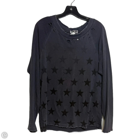 Top Long Sleeve By Clothes Mentor In Grey, Size: M