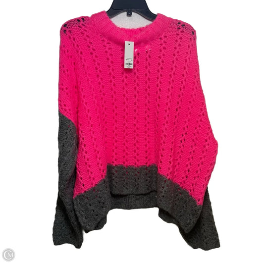 Sweater By Miami In Pink, Size: Xl