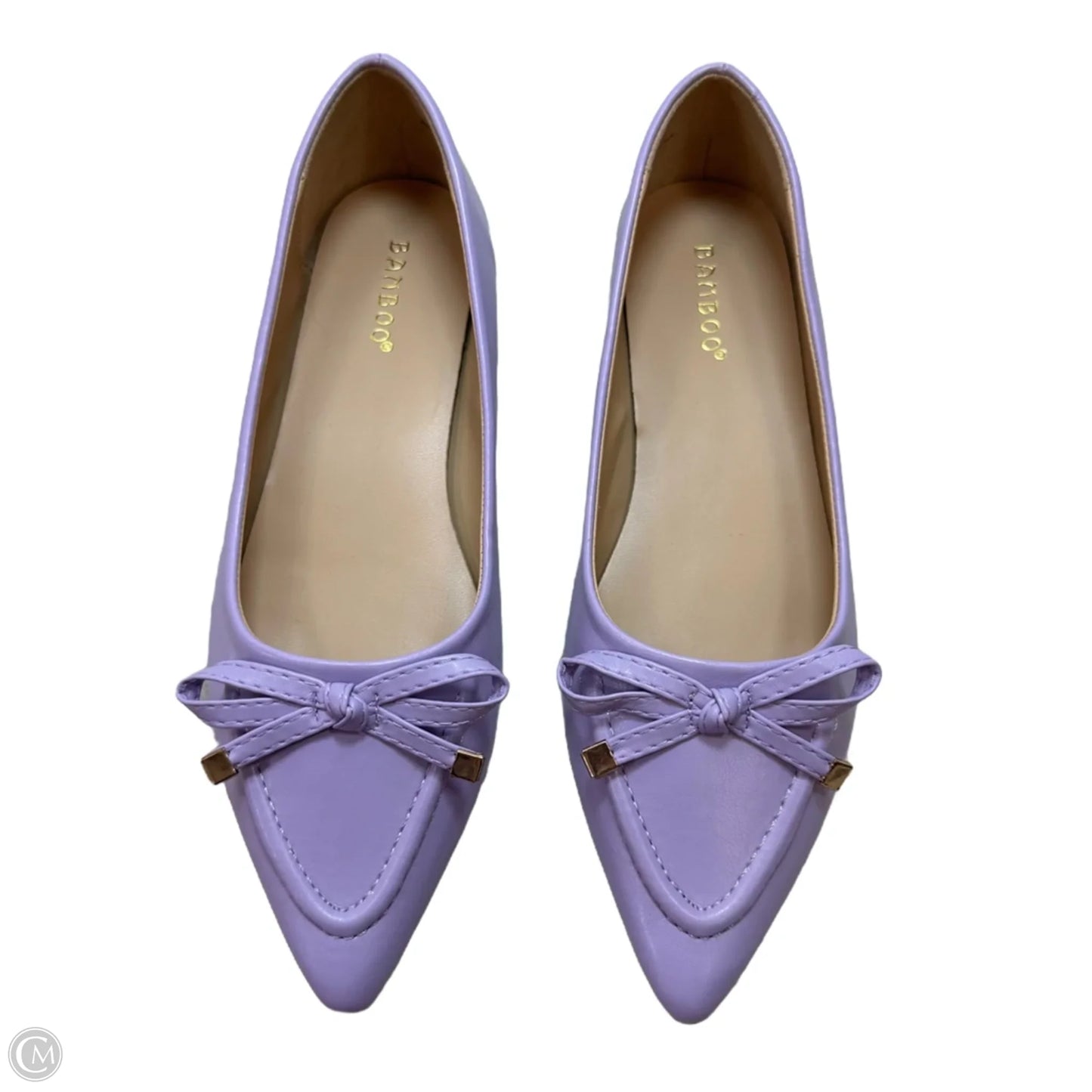 Shoes Flats By Bamboo In Purple, Size: 9