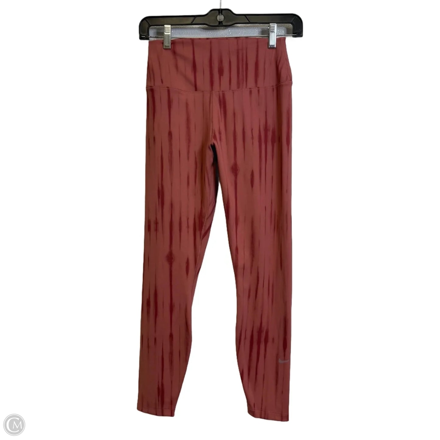 Athletic Pants 2pc By Nike Apparel In Mauve, Size: M