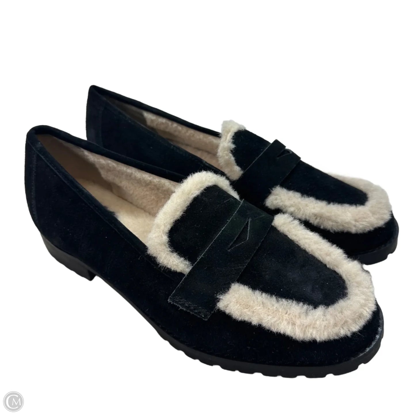 Shoes Flats By Talbots In Black, Size: 8