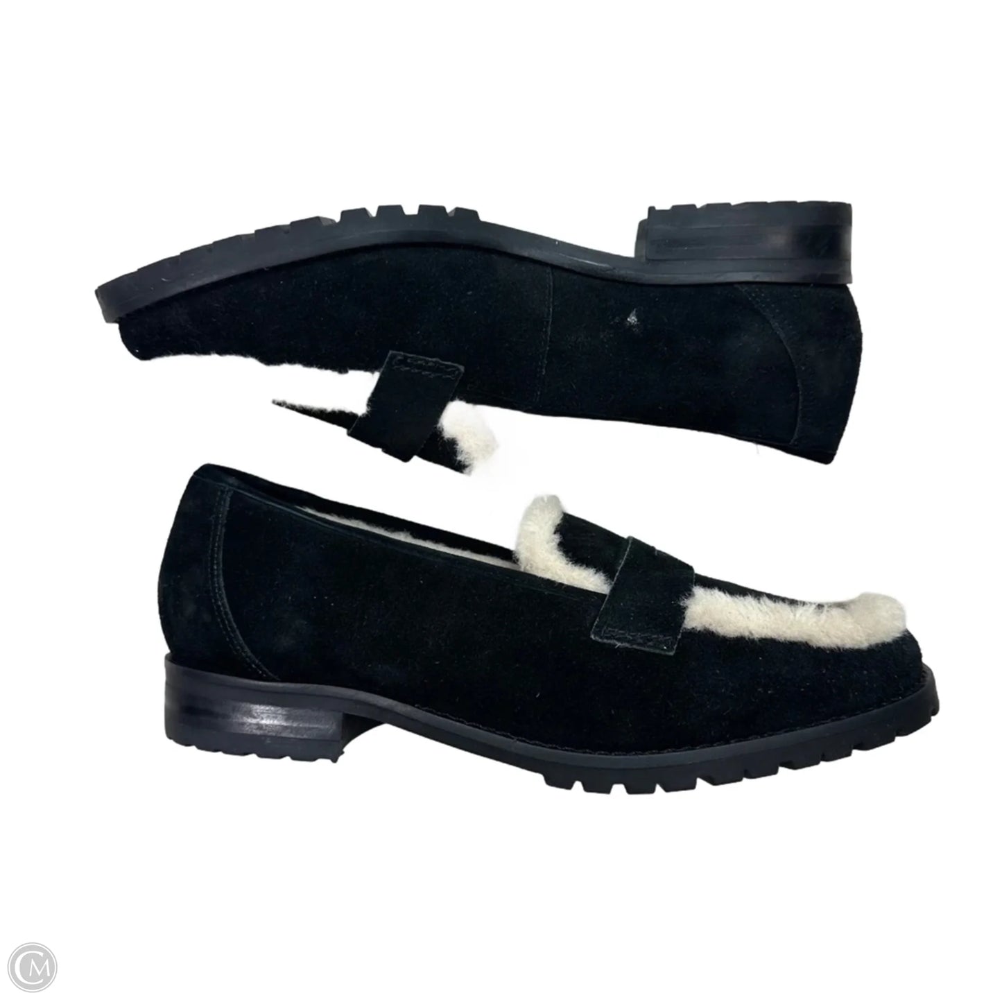 Shoes Flats By Talbots In Black, Size: 8