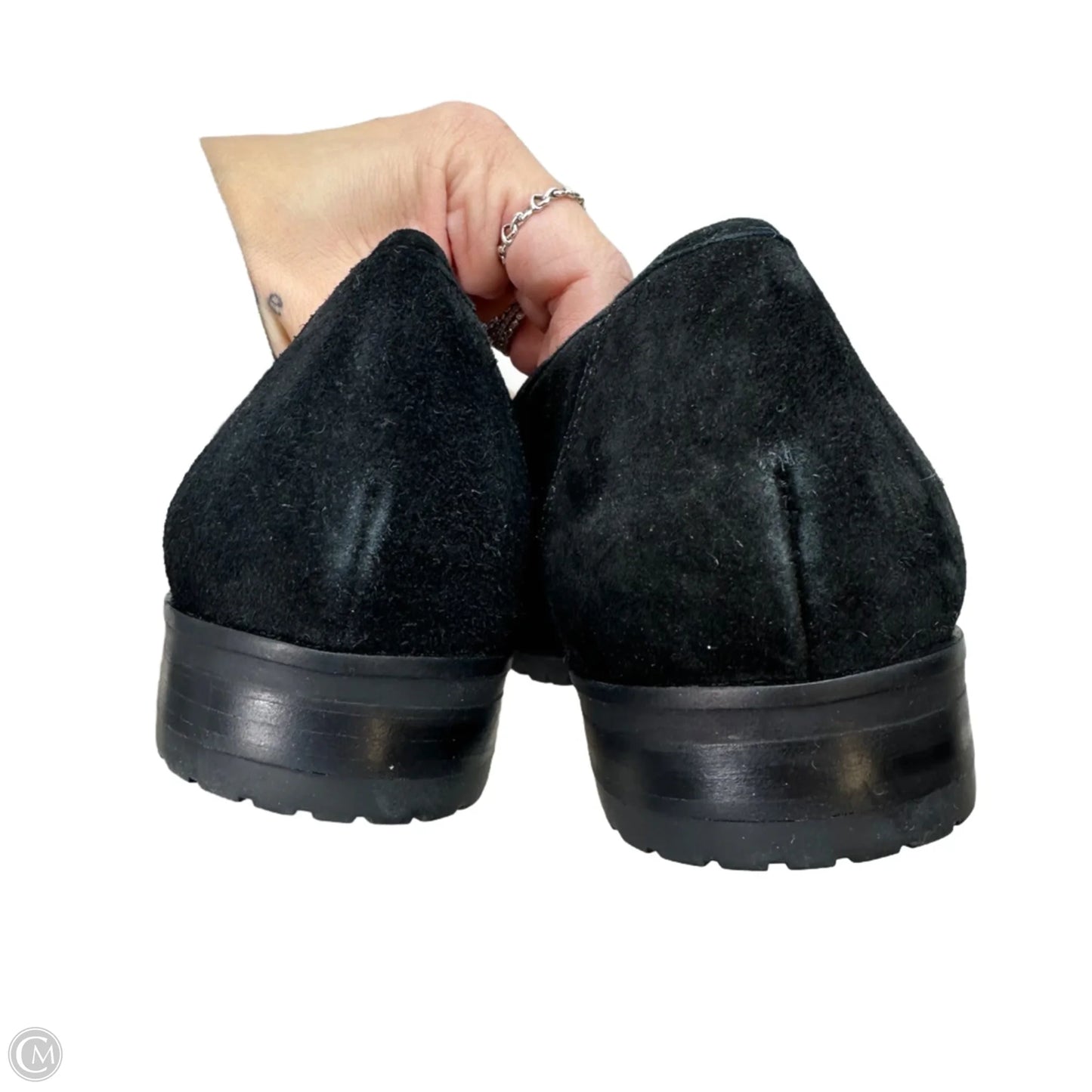 Shoes Flats By Talbots In Black, Size: 8