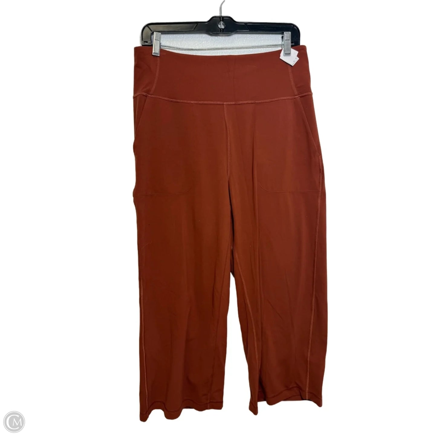 Athletic Capris By Lululemon In Copper, Size: 12