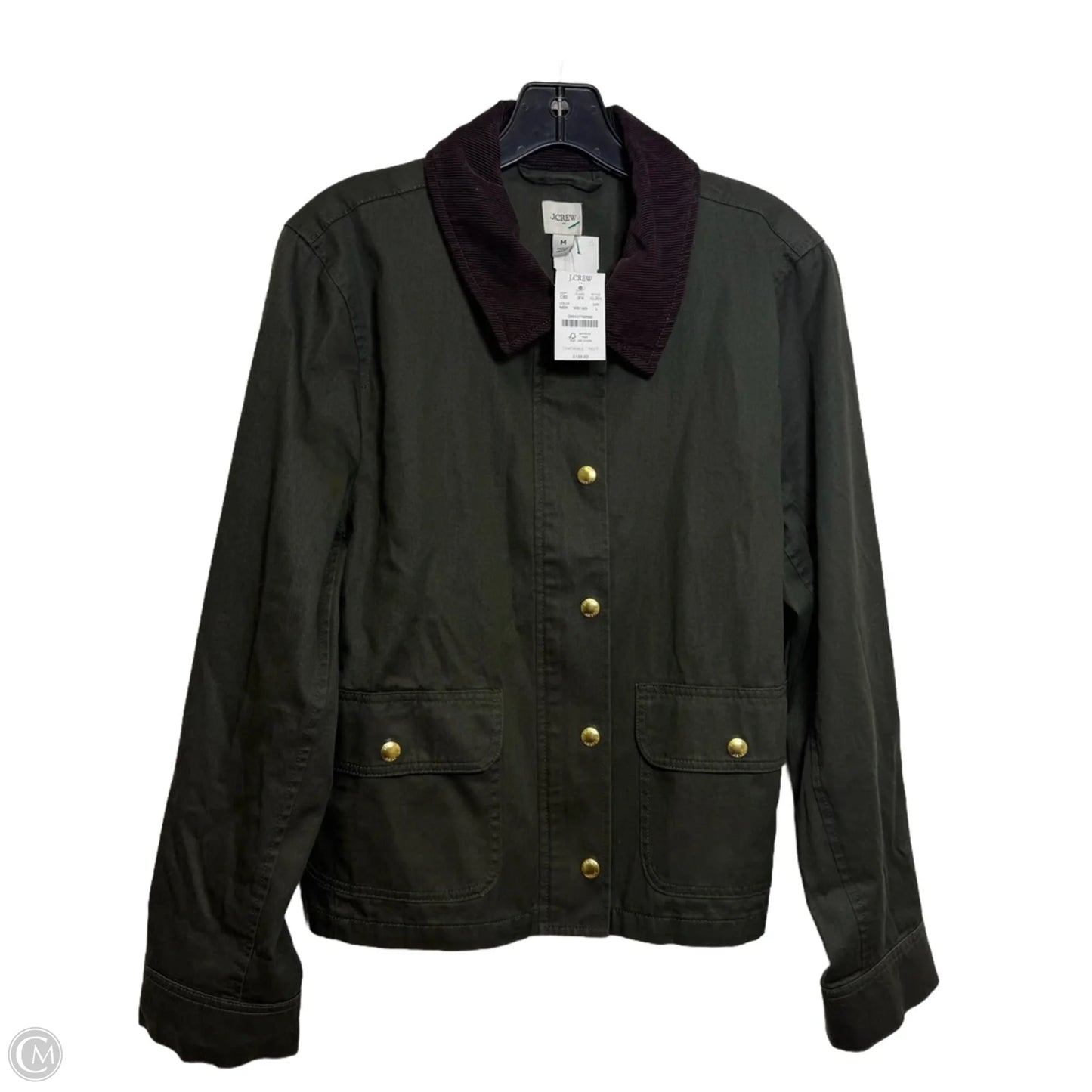 Jacket Other By J. Crew In Green, Size: M