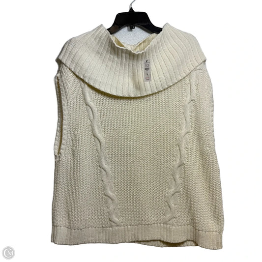 Vest Other By Talbots In Ivory, Size: 3x