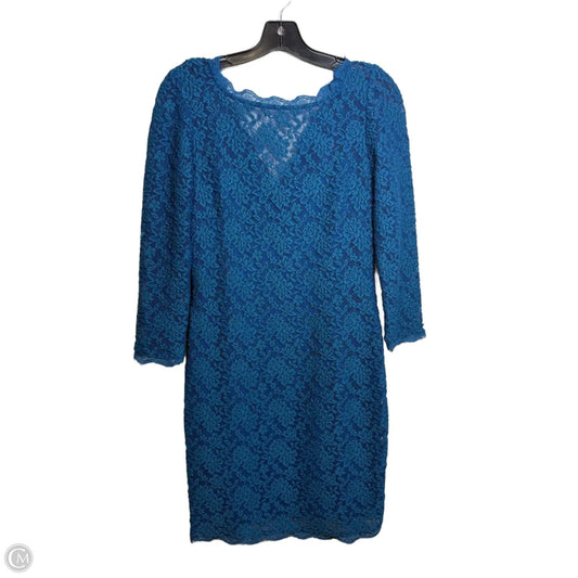 Dress Party Short By Adrianna Papell In Aqua, Size: 8p