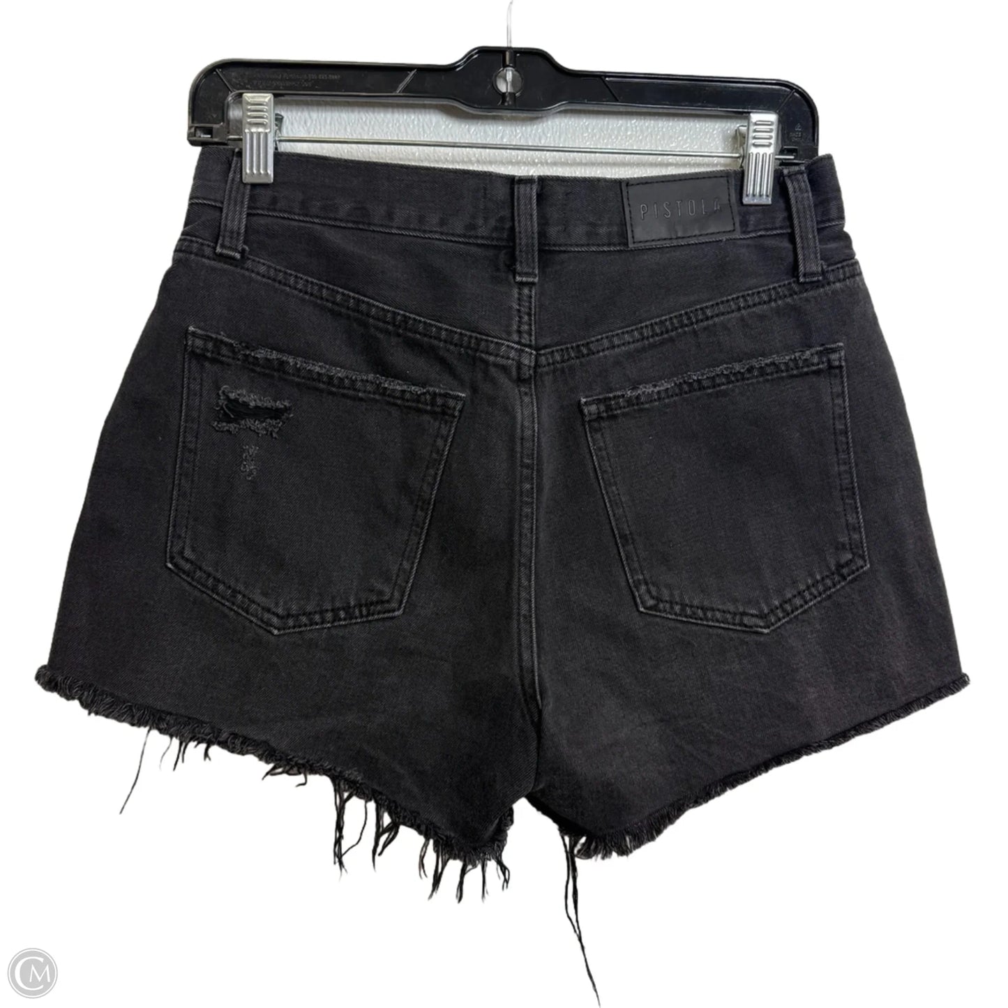 Shorts By Pistola In Black Denim, Size: 2
