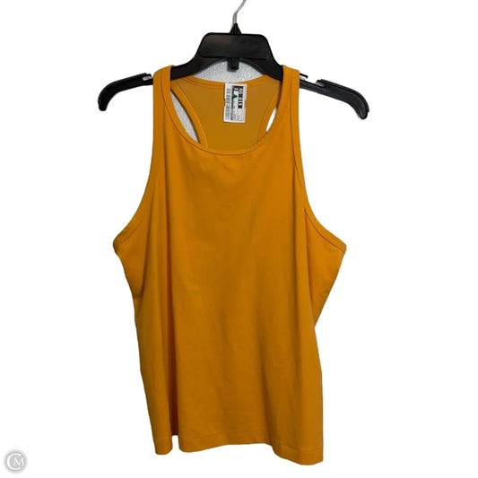 Athletic Tank Top By Lululemon In Orange, Size: L