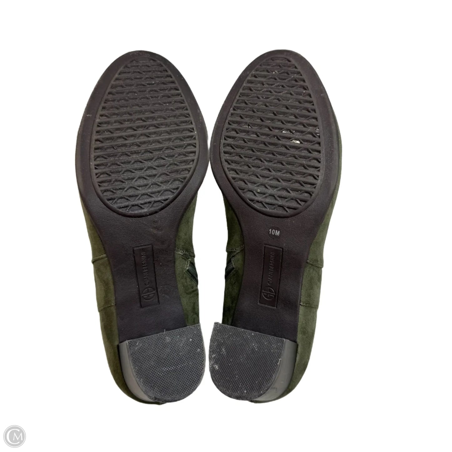 Boots Ankle Heels By Giani Bernini In Green, Size: 10