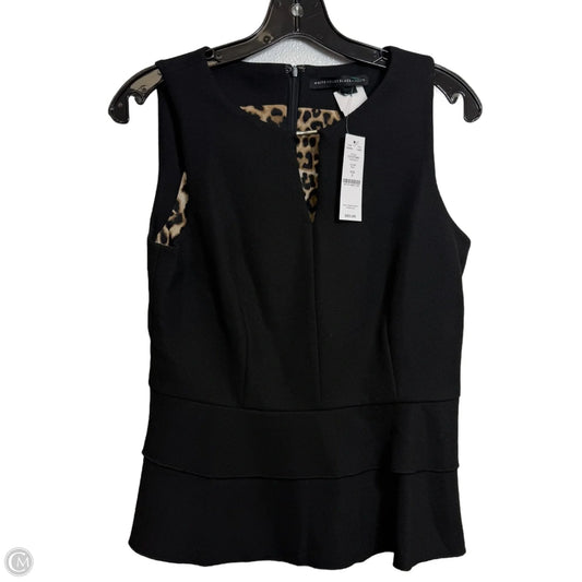 Top Sleeveless By White House Black Market In Black, Size: 4