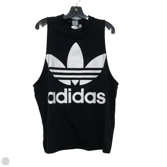 Athletic Tank Top By Adidas In Black, Size: Xl