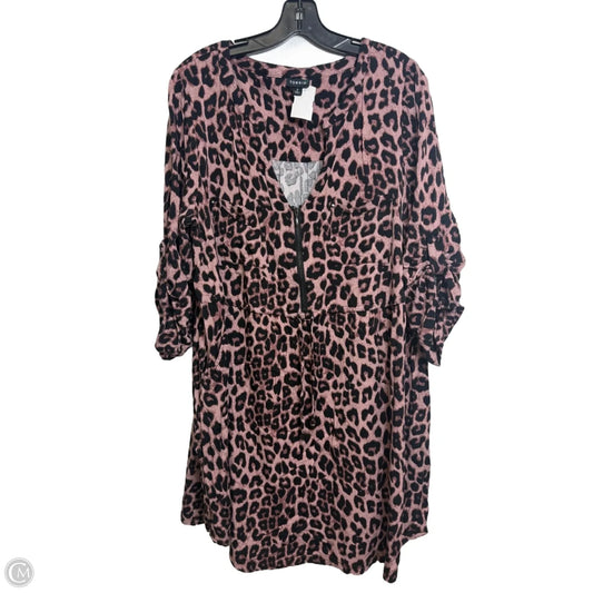 Dress Casual Short By Torrid In Animal Print, Size: 2x