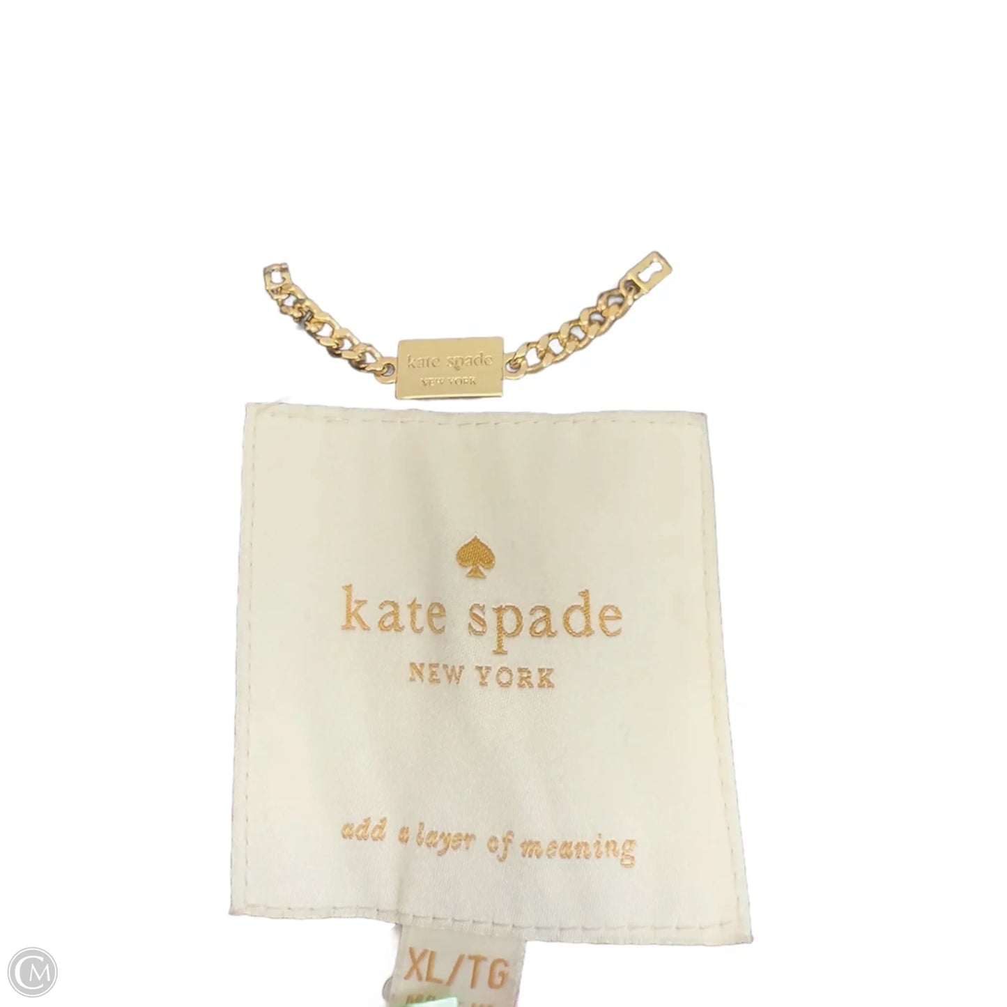 Down puffer Vest Designer By Kate Spade In Black, Size: Xl