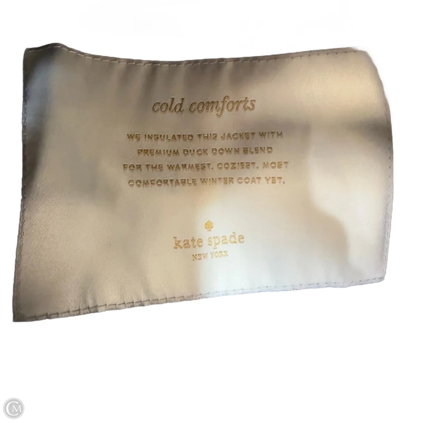 Down puffer Vest Designer By Kate Spade In Black, Size: Xl