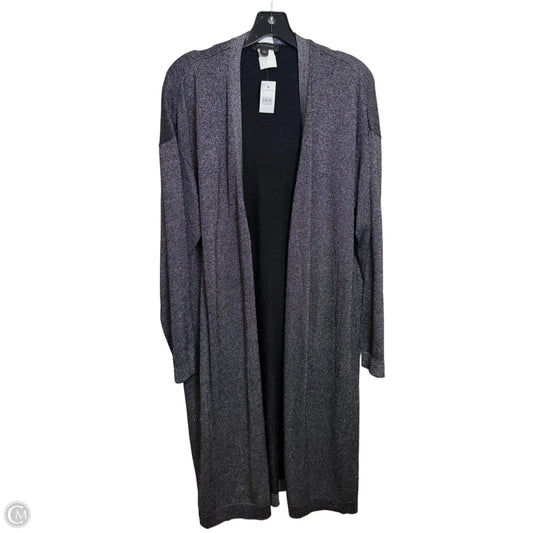 Cardigan By Ann Taylor In Grey, Size: L