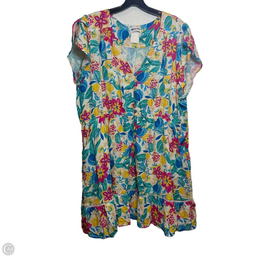 Dress Casual Short By Clothes Mentor In Multi-colored, Size: 20