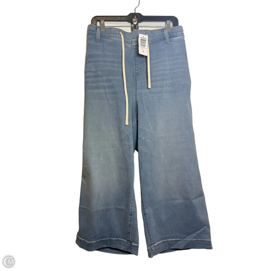 Jeans Cropped By Torrid In Blue Denim, Size: 4x