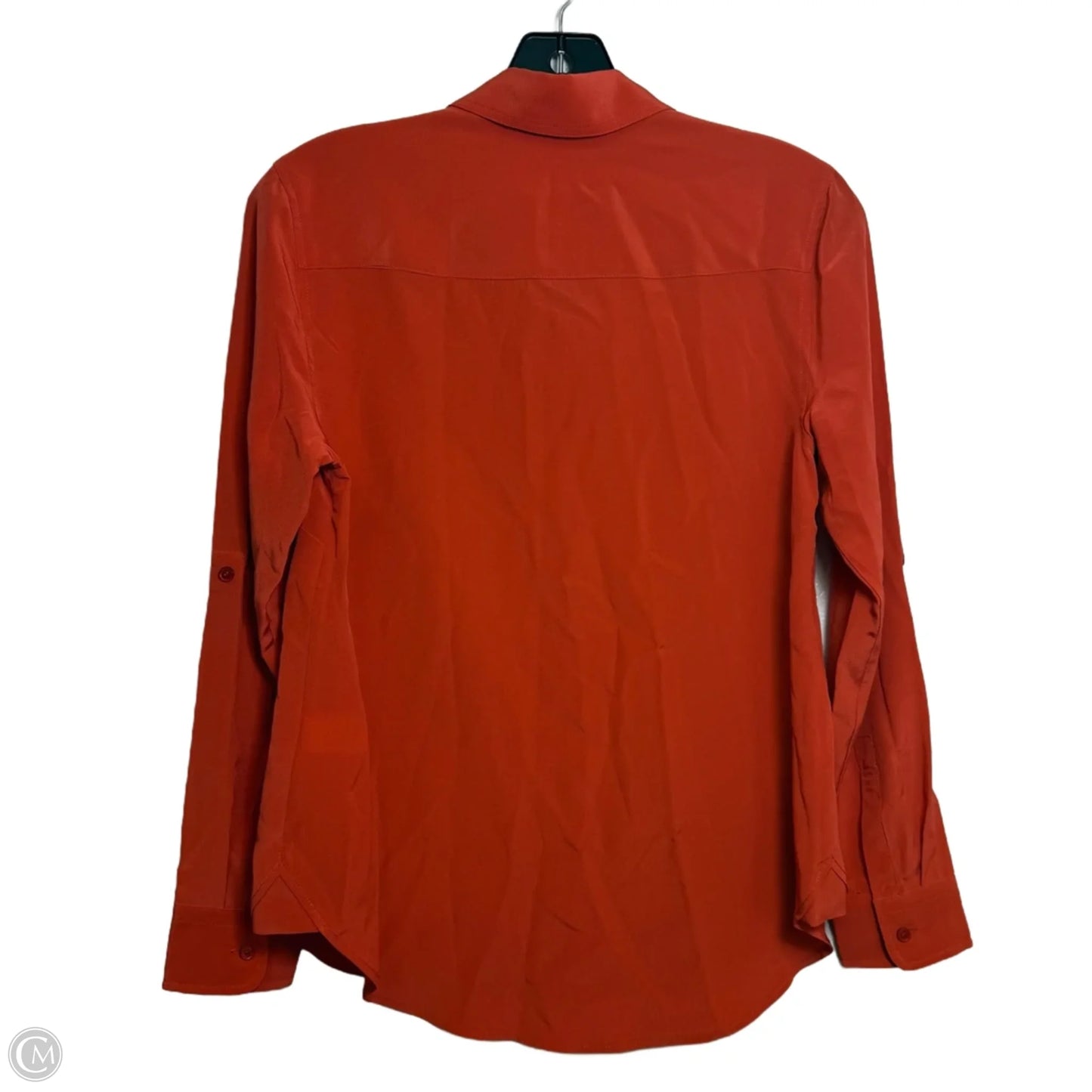 Blouse Long Sleeve By Talbots In Copper, Size: 2p