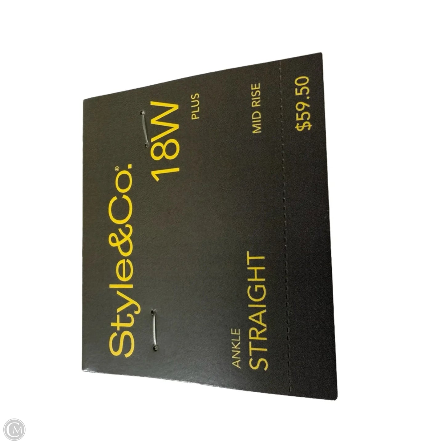 Pants Cropped By Style And Company In White, Size: 18