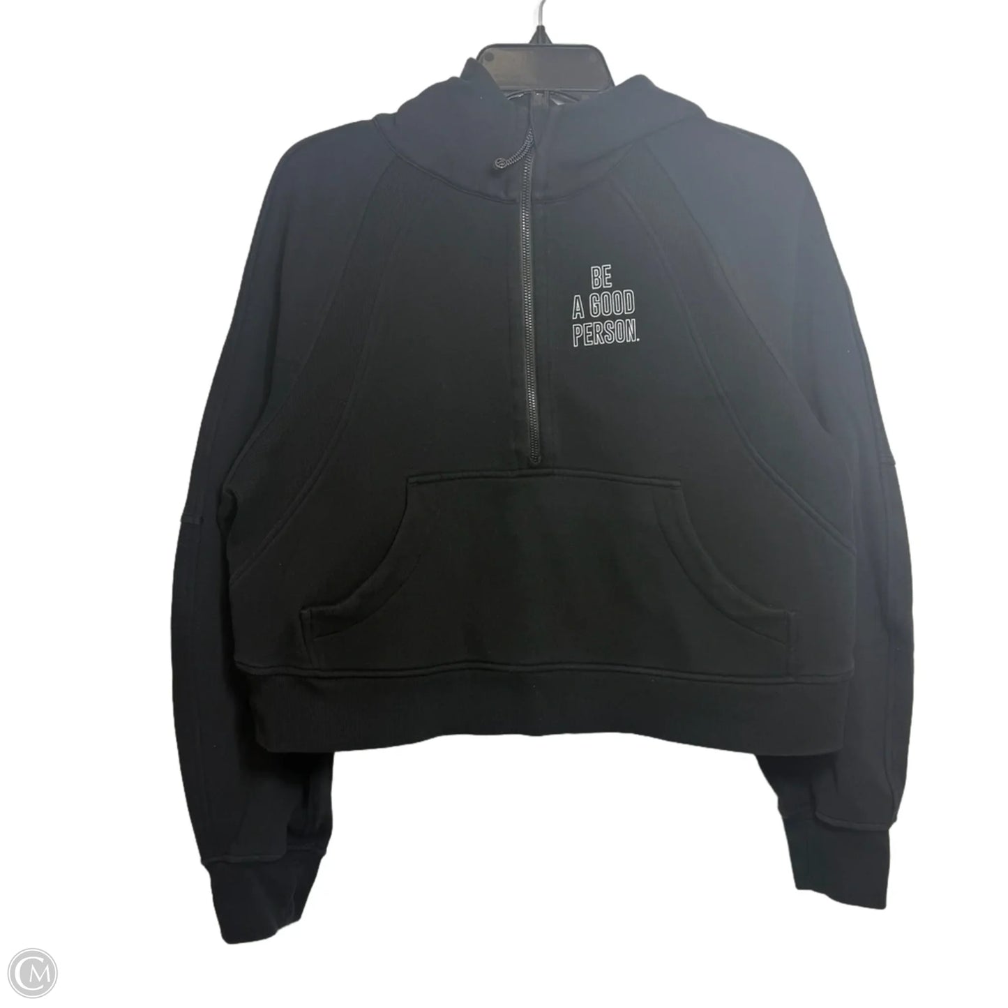 Scuba Athletic Sweatshirt Hoodie By Lululemon In Black, Size: M/L
