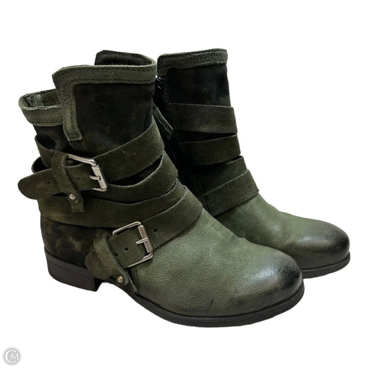 Boots Ankle Flats By Miz Mooz In Green, Size: 6.5