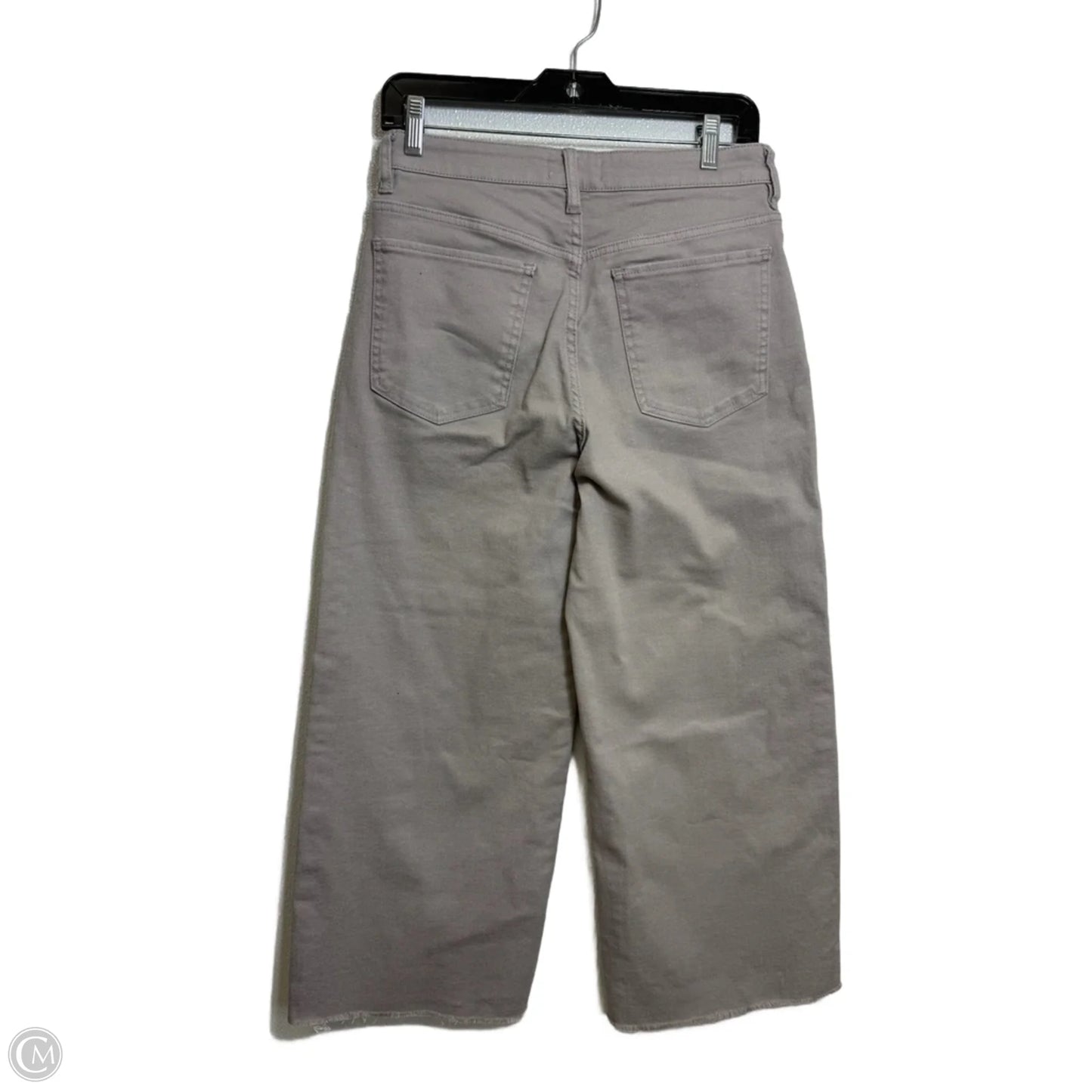 Jeans Wide Leg By Oat In Taupe, Size: 6