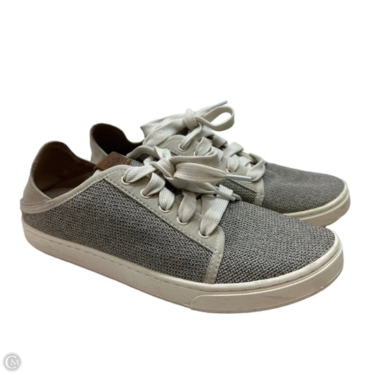 Shoes Sneakers By Clothes Mentor In Ivory, Size: 8.5