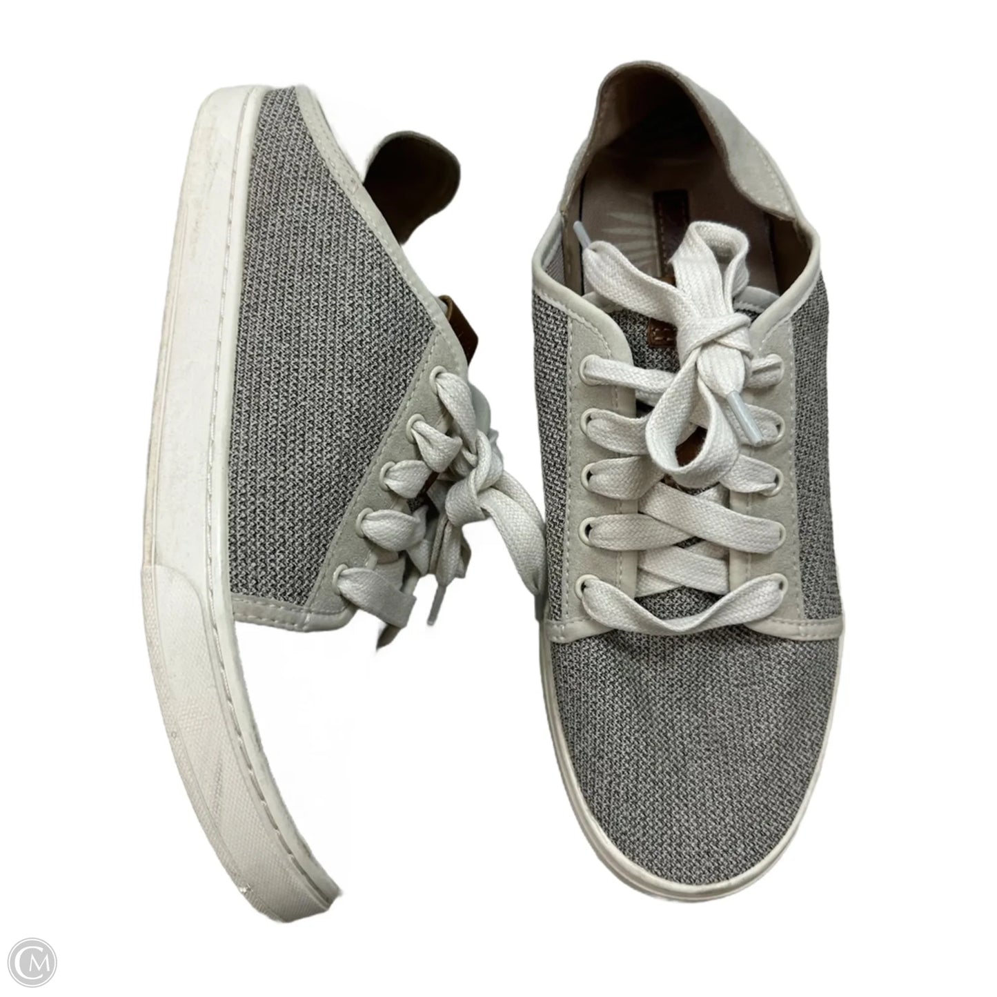 Shoes Sneakers By Clothes Mentor In Ivory, Size: 8.5