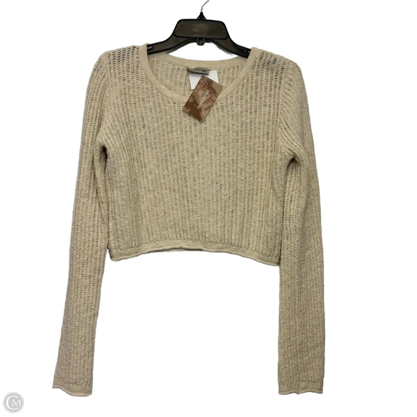 Sweater By Cme In Ivory, Size: 6