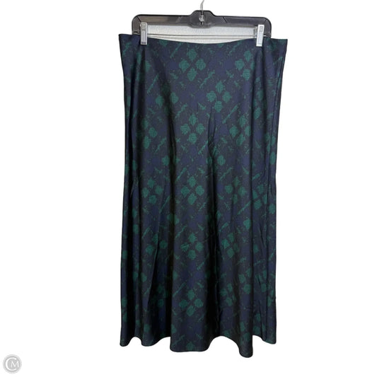 Skirt Midi By J. Crew In Green, Size: L
