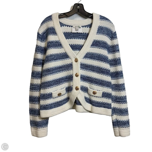 Cardigan By On 34th In Blue, Size: Xl