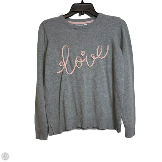 Top Long Sleeve By Cmf In Grey, Size: S