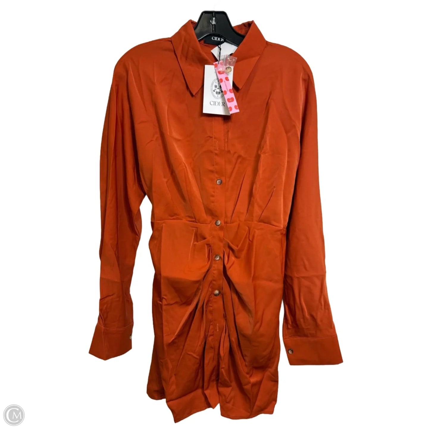 Dress Casual Short By Cider In Copper, Size: M