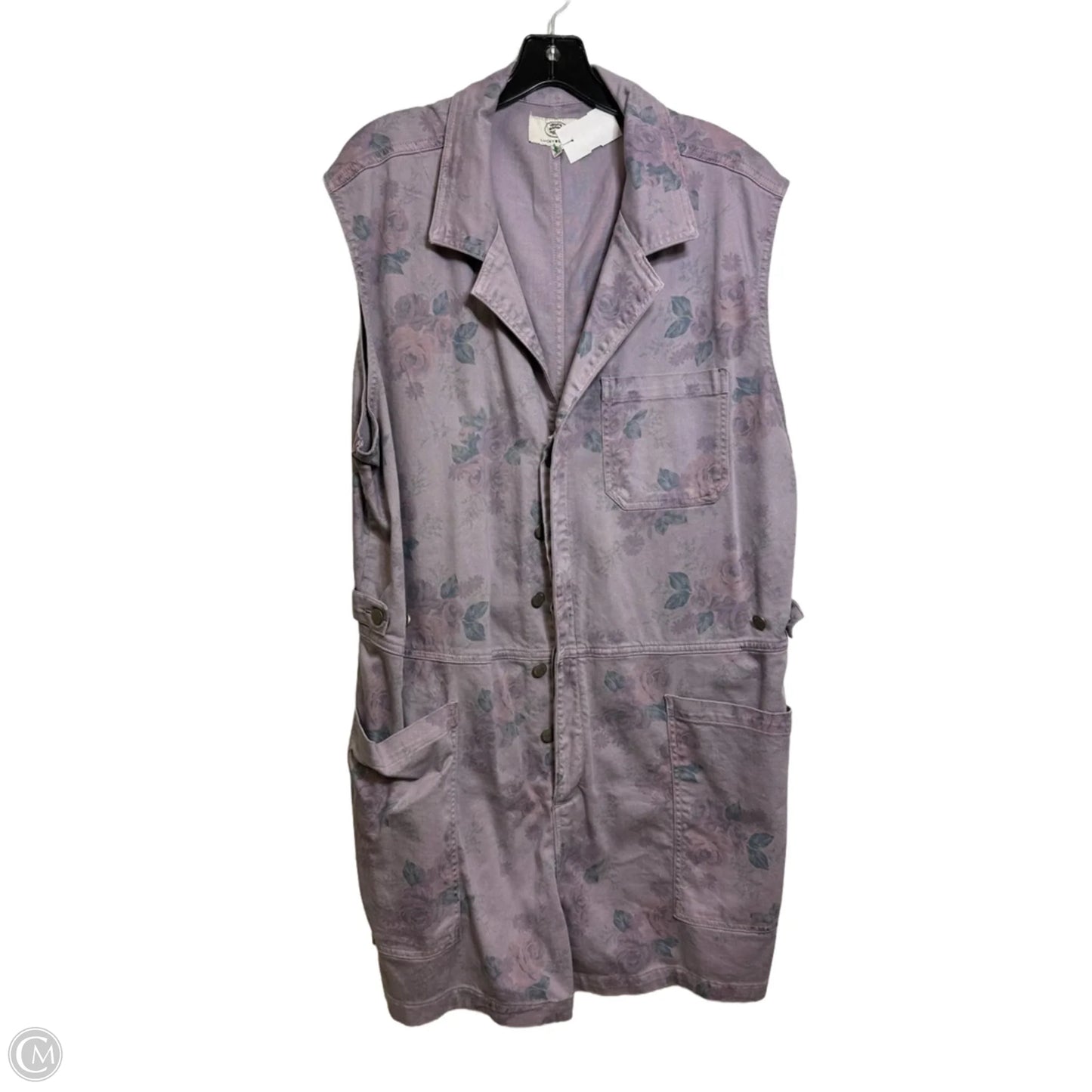 Romper By Lucky Brand In Floral Print, Size: Xxl