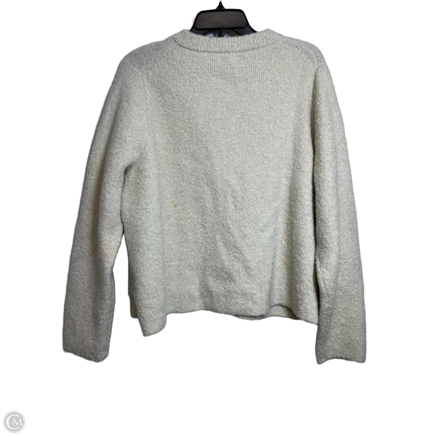 Cardigan By J. Crew In Ivory, Size: Xl