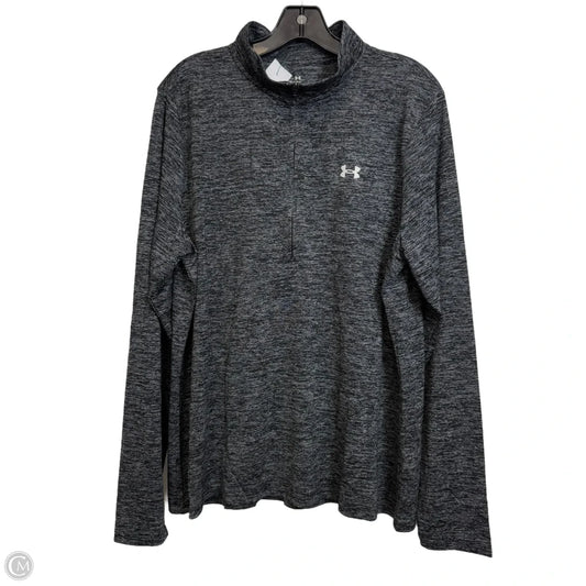 Athletic Jacket By Under Armour In Black, Size: 2x