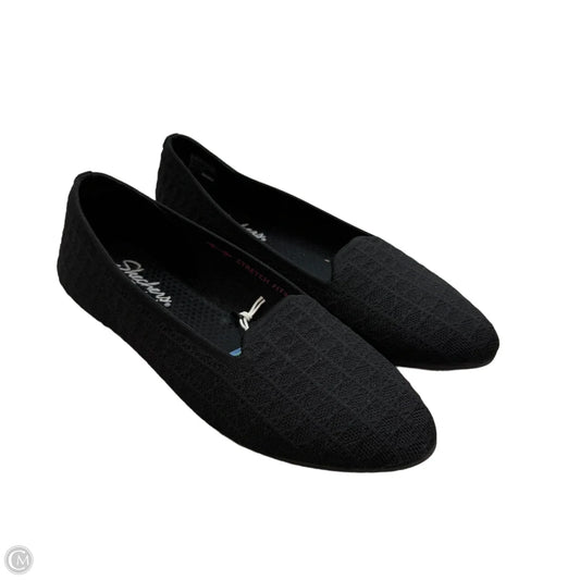 Shoes Flats By Skechers In Black, Size: 9.5