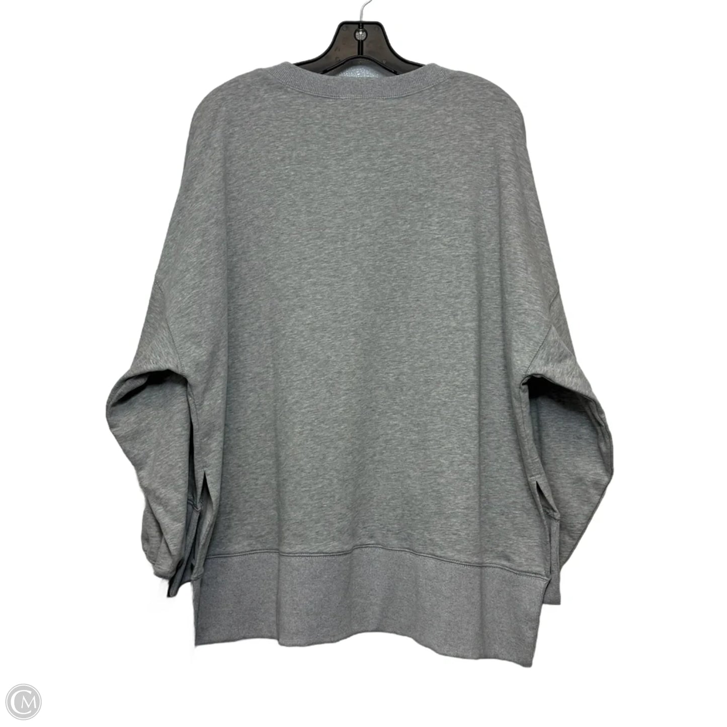 Top Long Sleeve By Fantastic Fawn In Grey, Size: M