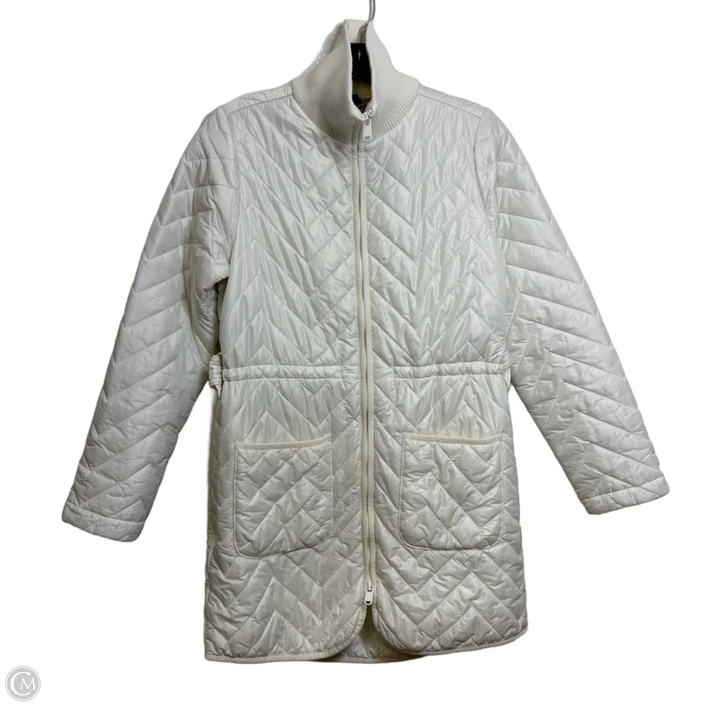 Athletic Jacket By Athleta In White, Size: Xs