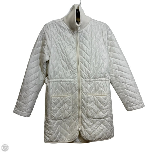 Athletic Jacket By Athleta In White, Size: Xs