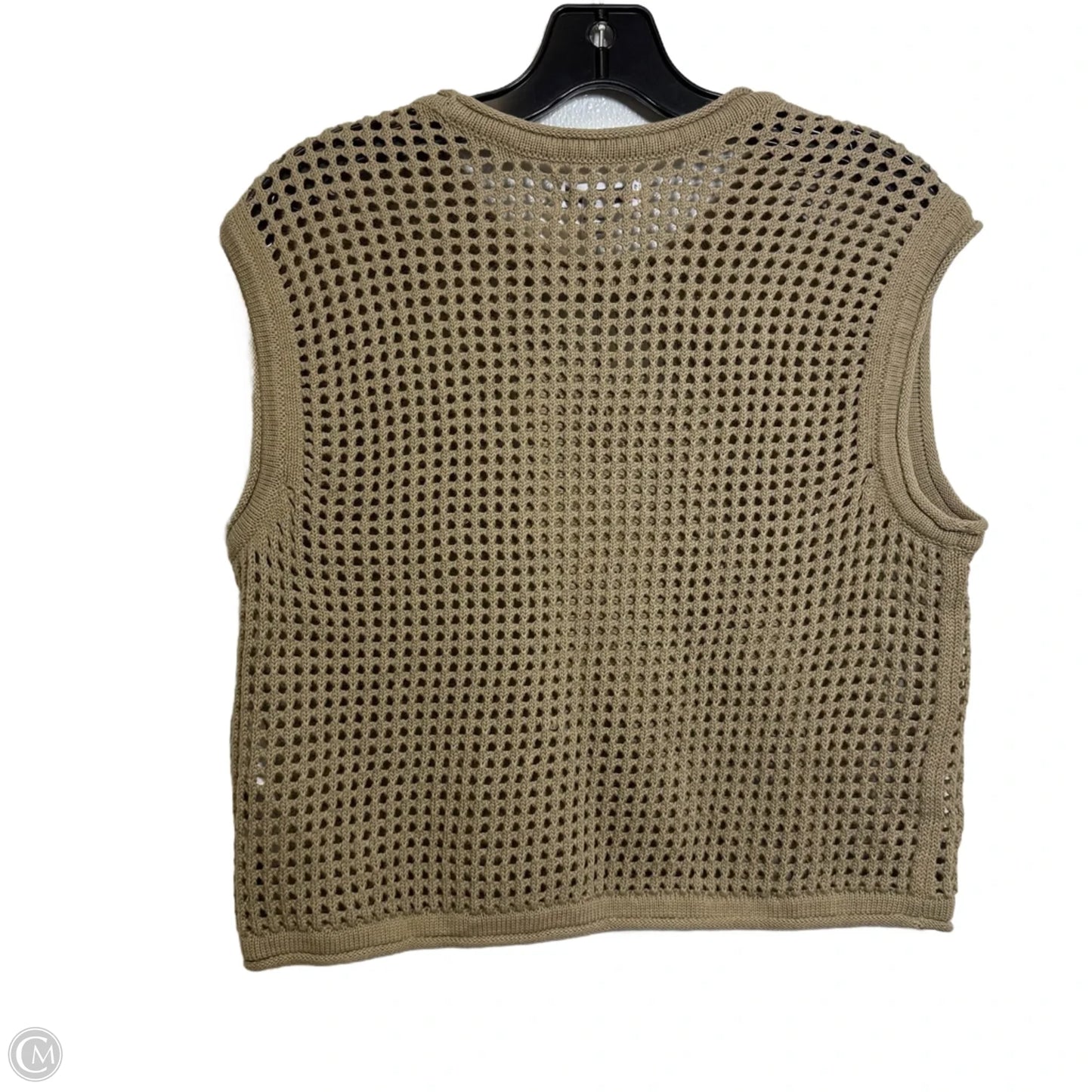 Top Sleeveless By Calvin Klein In Taupe, Size: Sp