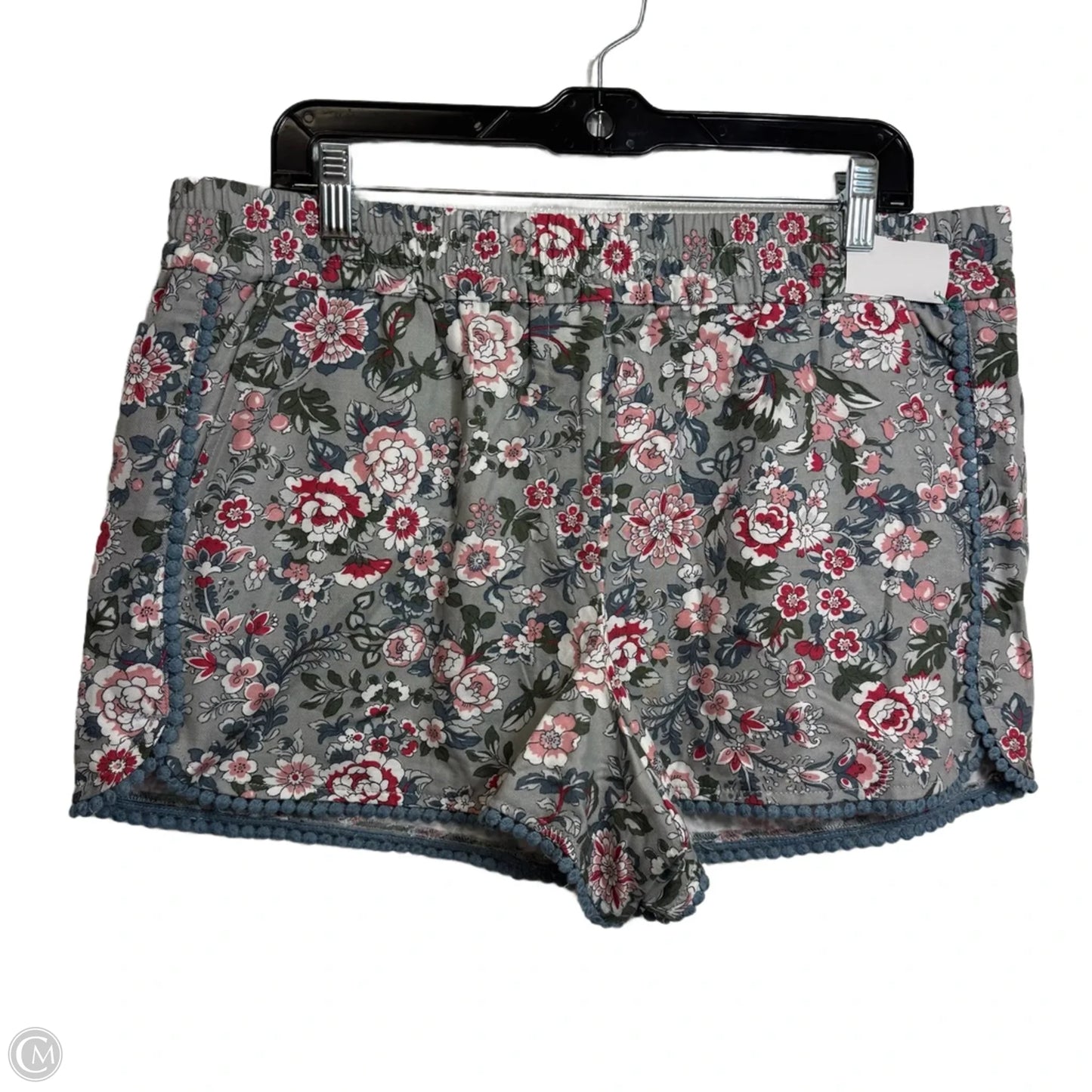 Shorts By Loft In Floral Print, Size: L